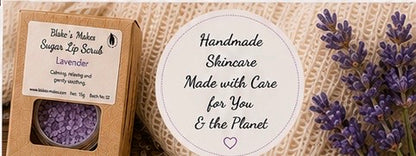 Lavender Sugar Lip Scrub | Vegan Lip Exfoliator | Calming Natural Lip Care | Handmade Skincare | Handmade in Wales