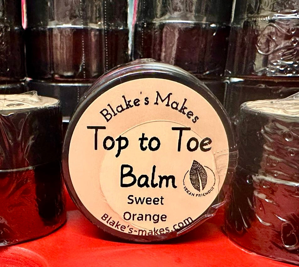 Top to Toe Balm 15ml Glass Jar