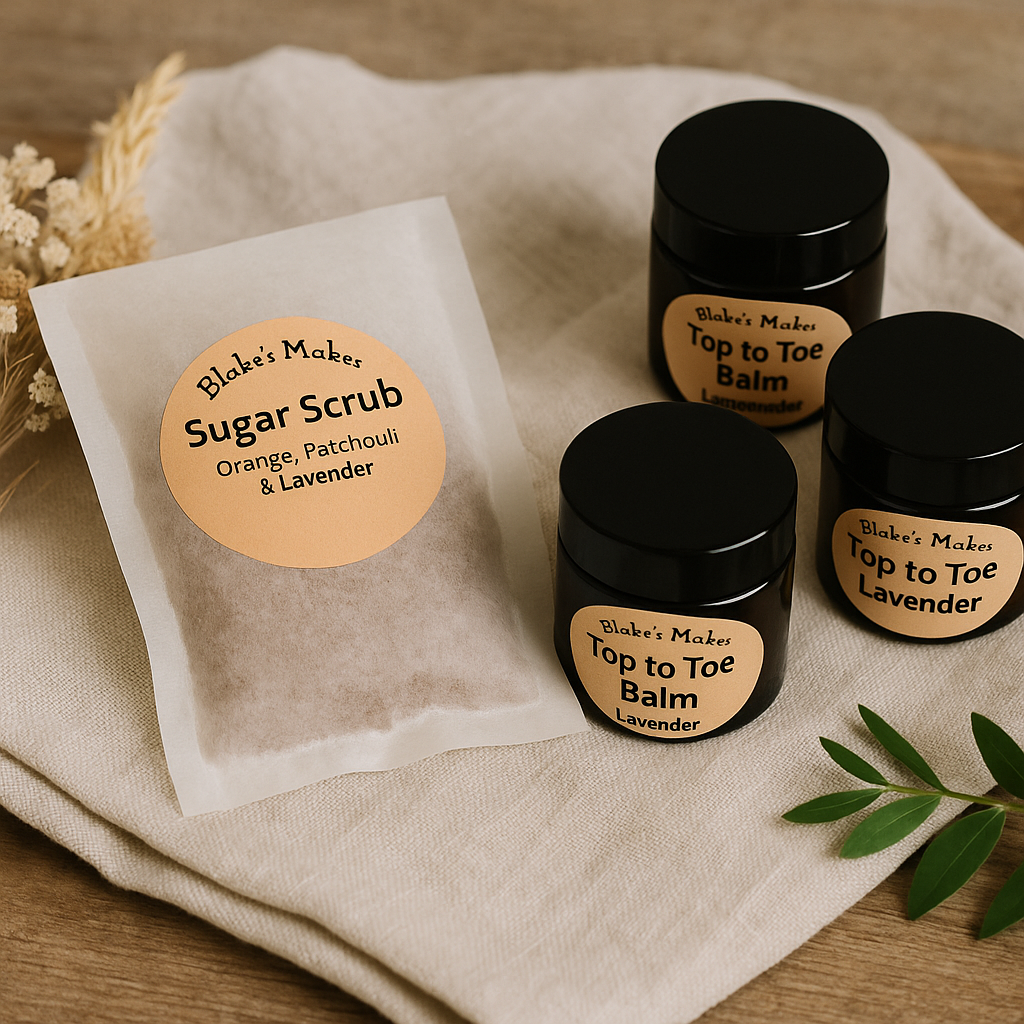 Top to Toe Balm 15ml Glass Jar