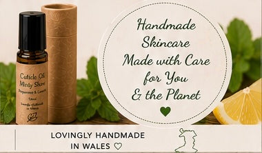 Natural Cuticle Oil | Minty Shine | Peppermint & Lemon Nail Oil | Vegan Nail Care | Handmade in Wales