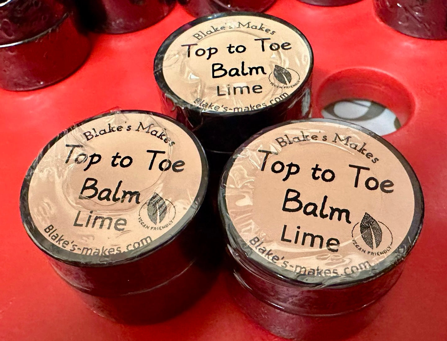 Top to Toe Balm 15ml Glass Jar