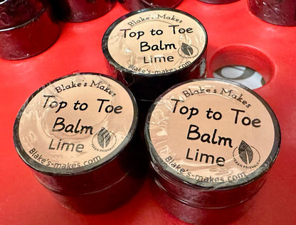 Top to Toe Balm 15ml Glass Jar