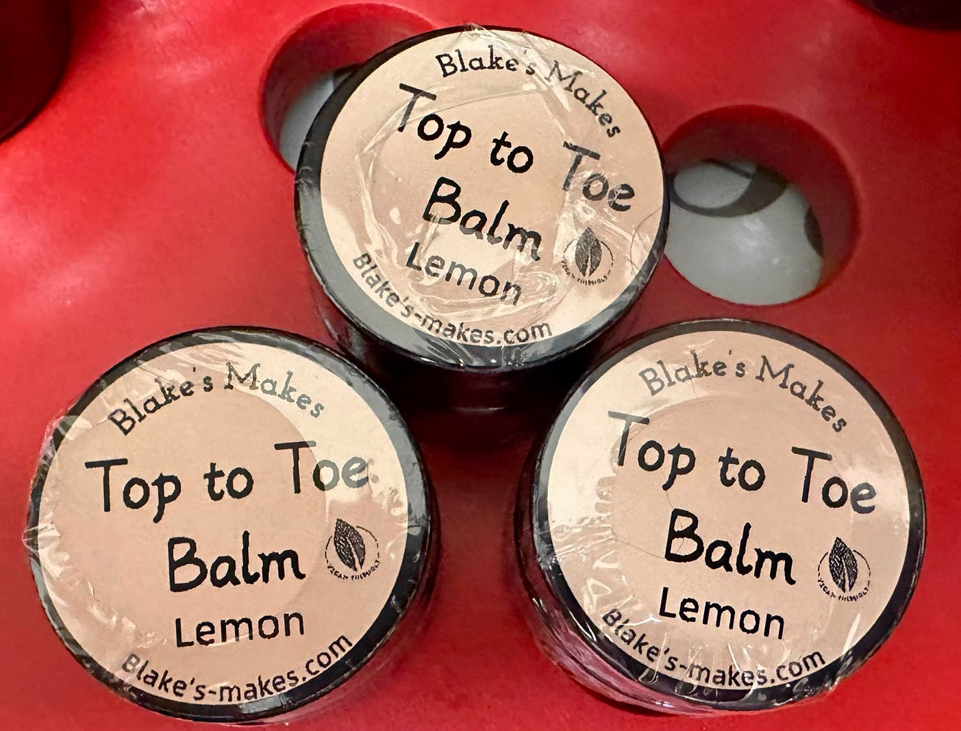 Top to Toe Balm 15ml Glass Jar