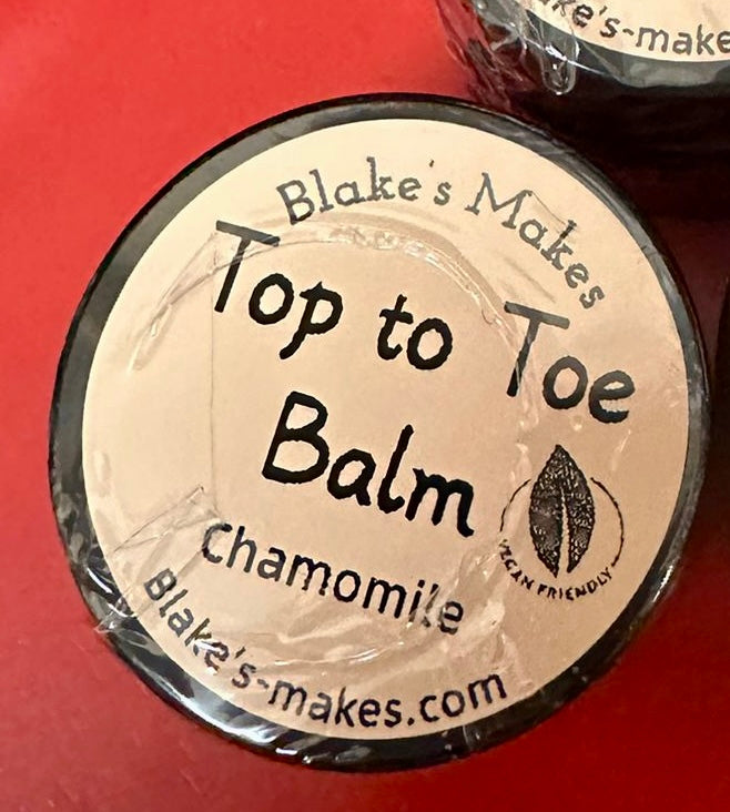Top to Toe Balm 15ml Glass Jar