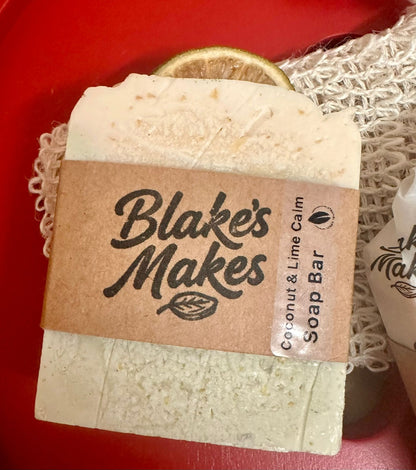 Coconut & Lime Calm– Cold Process Soap