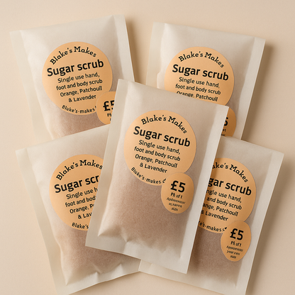 Single Use Sugar Scrub