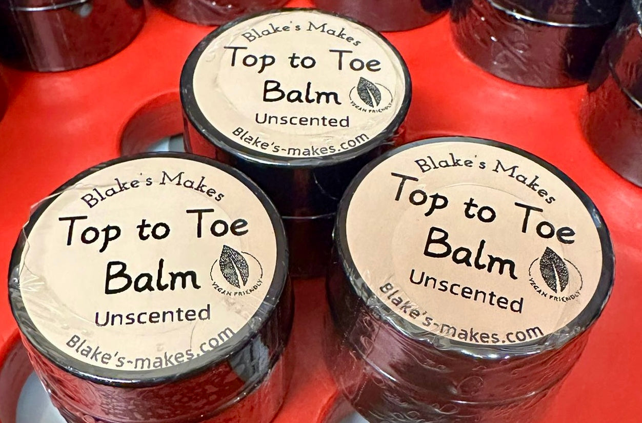 Top to Toe Balm 15ml Glass Jar