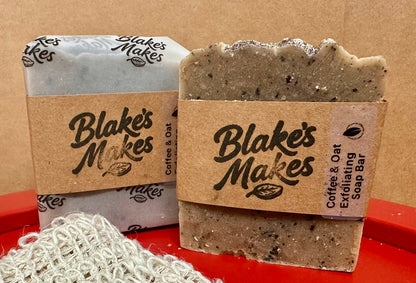 Coffee & Oat Exfoliating Soap Bar