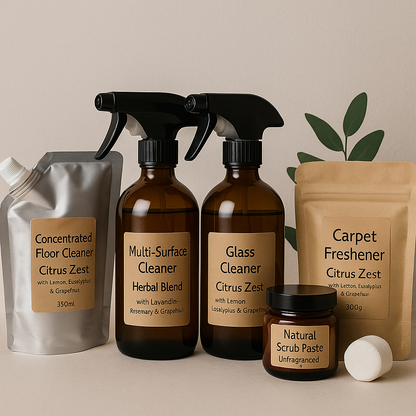 🧼 Multi-Surface Cleaner – 500ml Glass Spray Bottle Fresh