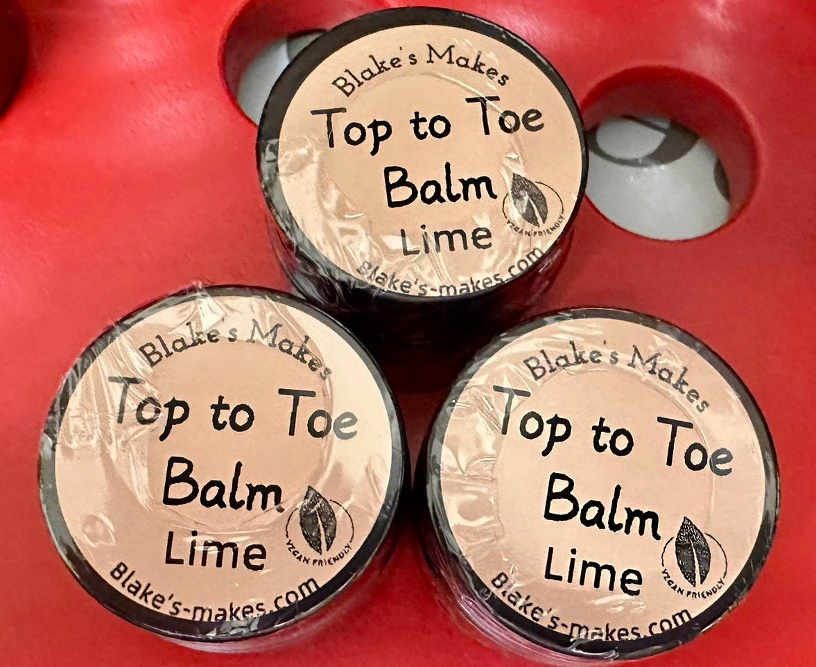 Top to Toe Balm 15ml Glass Jar