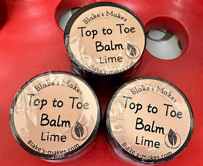 Top to Toe Balm 15ml Glass Jar