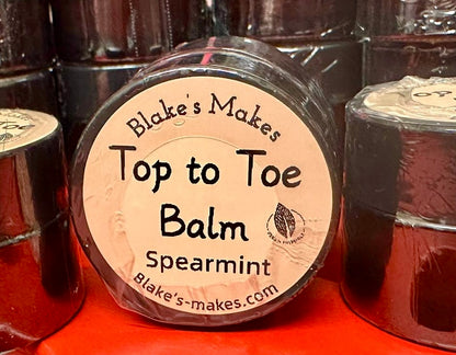 Top to Toe Balm 15ml Glass Jar