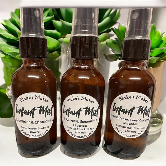 Infant Mist Spray . Gentle aromatherapy mists for babies – suitable from 3 months+