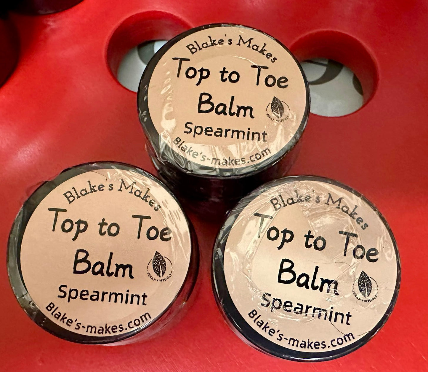 Top to Toe Balm 15ml Glass Jar