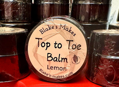 Top to Toe Balm 15ml Glass Jar