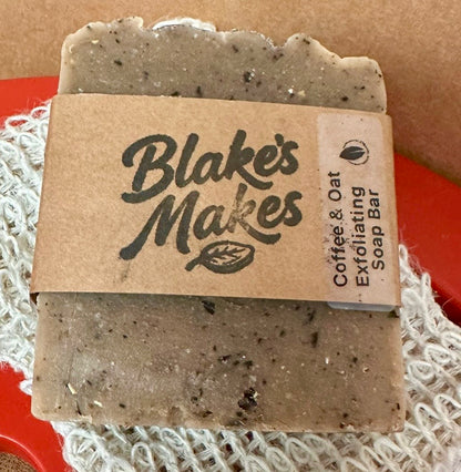 Coffee & Oat Exfoliating Soap Bar