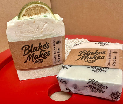 Coconut & Lime Calm– Cold Process Soap