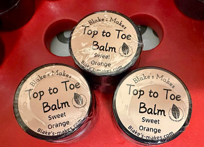 Top to Toe Balm 15ml Glass Jar