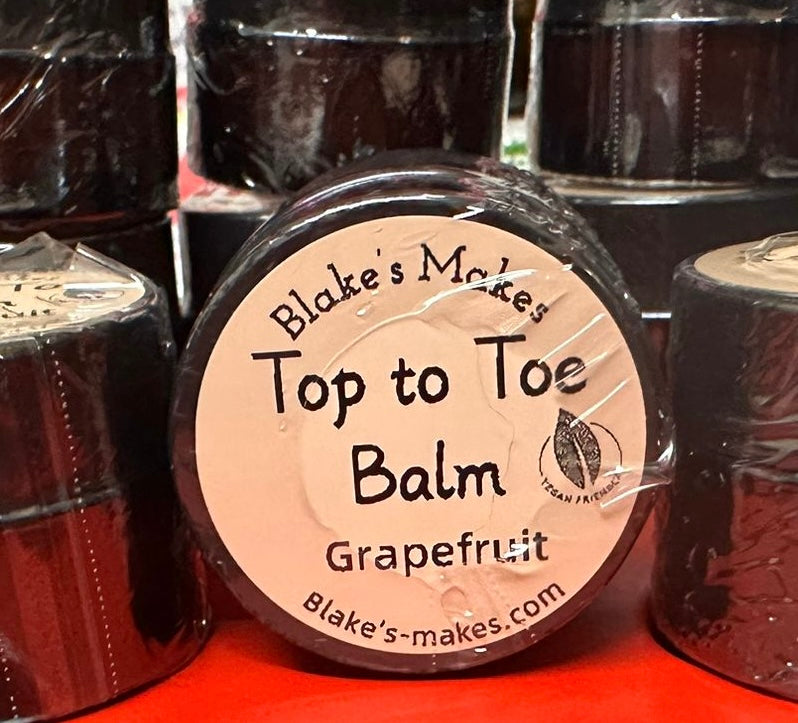 Top to Toe Balm 15ml Glass Jar