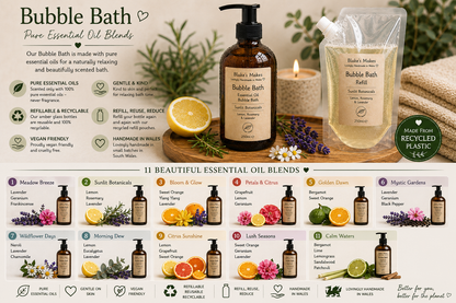 Essential Oil Bubble Bath – 250ml