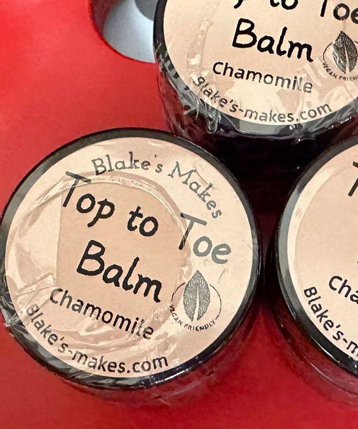 Top to Toe Balm 15ml Glass Jar