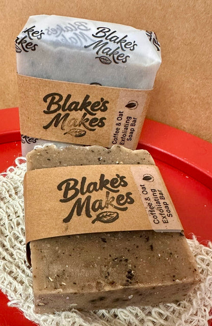 Coffee & Oat Exfoliating Soap Bar