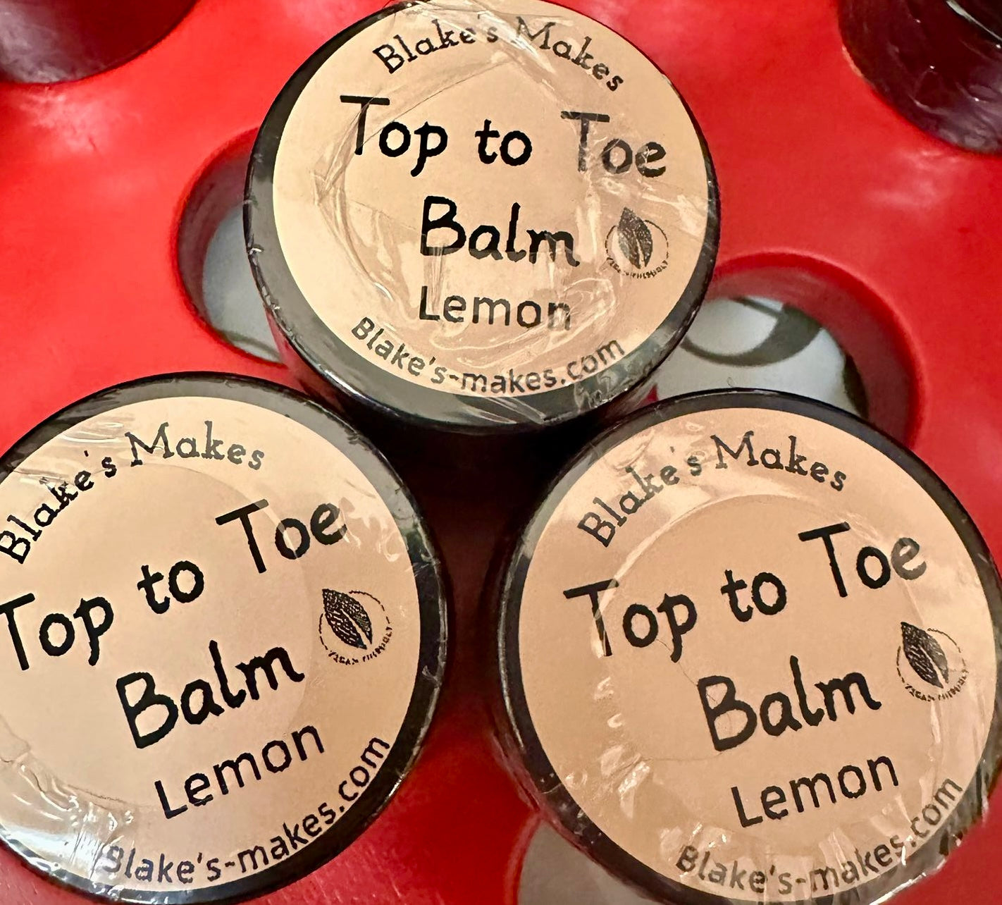 Top to Toe Balm 15ml Glass Jar