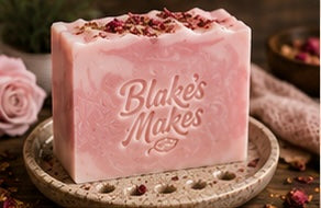 Blush Grove Handmade Soap | Peppermint, Sweet Orange & Rosemary Soap | Cold Process Soap | Natural Vegan Soap | Palm Oil Free | Handmade in Wales