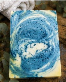 Fresh Tide Handmade Soap | Peppermint, Eucalyptus & Lime Soap | Cooling Exfoliating Soap | Cold Process Soap | Palm Oil Free | Handmade in Wales
