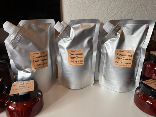 🌿 Natural Concentrated Floor Cleaner – 350ml (in 500ml pouch)