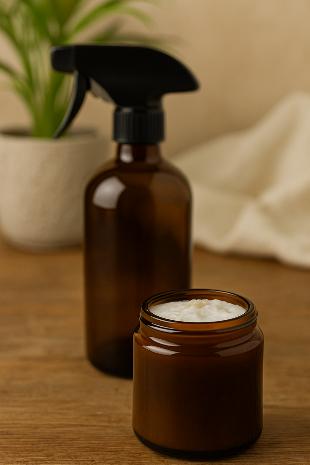 🧼 Multi-Surface Cleaner – 500ml Glass Spray Bottle Fresh