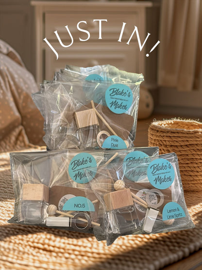 Square Glass Freshener- Sweet Shop Inspired Fragrances