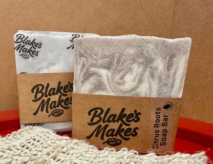 Citrus Root Handmade Soap | Cold Process Soap with Grapefruit, Bergamot & Ginger | Palm Oil Free Natural Soap | Handmade in Wales