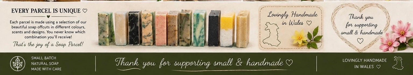 Handmade Soap Gift Set | Soap Discovery Bundle | Natural Cold Process Soap | Vegan Soap Gift | Eco Friendly Gift | Handmade in Wales