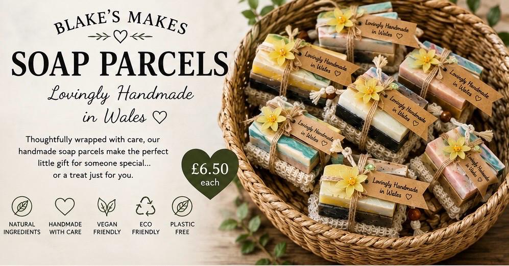 Handmade Soap Gift Set | Soap Discovery Bundle | Natural Cold Process Soap | Vegan Soap Gift | Eco Friendly Gift | Handmade in Wales
