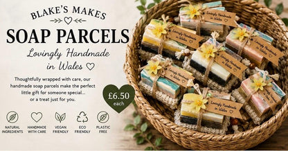 Handmade Soap Gift Set | Soap Discovery Bundle | Natural Cold Process Soap | Vegan Soap Gift | Eco Friendly Gift | Handmade in Wales