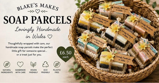 Handmade Soap Gift Set | Soap Discovery Bundle | Natural Cold Process Soap | Vegan Soap Gift | Eco Friendly Gift | Handmade in Wales
