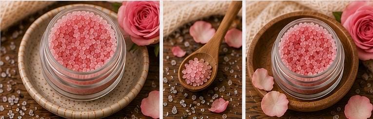 Rose Sugar Lip Scrub | Vegan Lip Exfoliator | Natural Citrus Lip Care | Handmade Skincare |