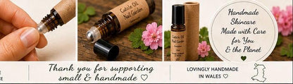 Natural Cuticle Oil | Nail Garden | Geranium Nail Oil | Vegan Cuticle Treatment | Handmade in Wales