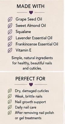 Natural Cuticle Oil | Calm Hands | Lavender & Frankincense Nail Oil | Vegan Cuticle Treatment | Handmade in Wales