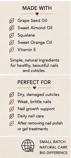 Natural Cuticle Oil | Sensitive Soul | Unscented Nail & Cuticle Oil | Vegan Nail Care | Roller Bottle | Handmade in Wales