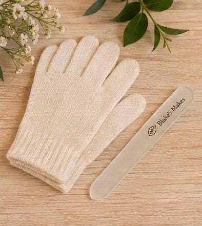 Build Your Own Handcare Gift Bag | Cuticle Oil, Hand Lotion. Nail File, Cotton Gloves | Handmade in Wales