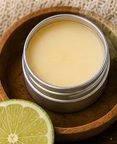 Lime Lip Balm – Fresh Citrus Lip Care, Nourishing Vegan Balm, Handmade in Wales, 15ml