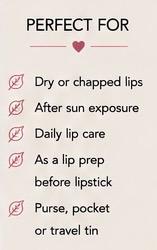 Rose Lip Balm – Floral Natural Lip Care, Nourishing Vegan Balm, Handmade Pamper Gift, 15ml Tin
