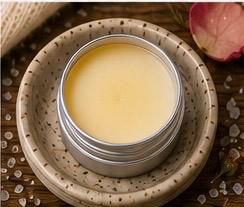 Rose Lip Balm – Floral Natural Lip Care, Nourishing Vegan Balm, Handmade Pamper Gift, 15ml Tin