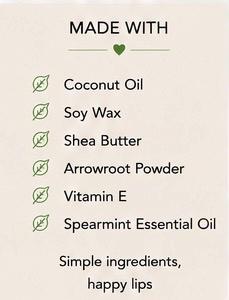 Spearmint Lip Balm – Fresh Mint Lip Care, Nourishing Vegan Balm for Dry Lips, Handmade 15ml Tin